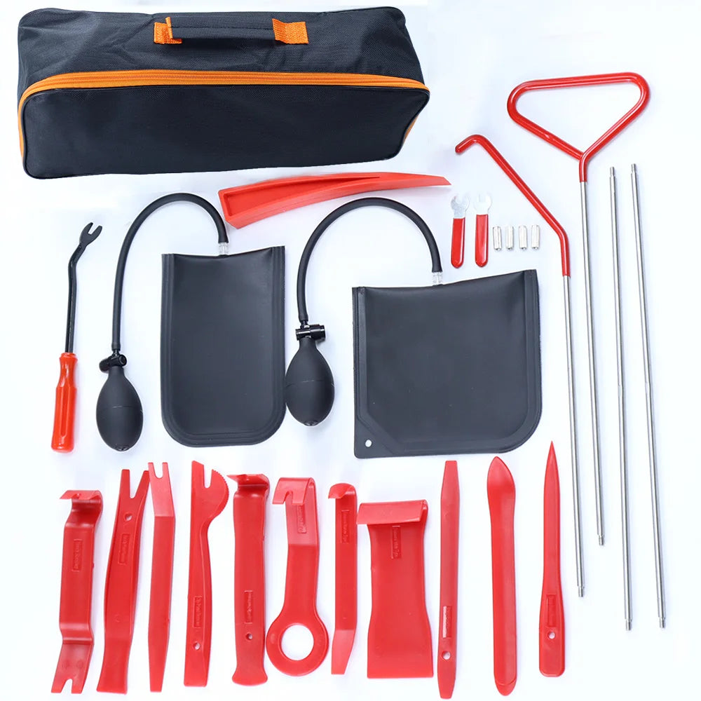 Car Window Lockout Kit With Air Wedge Pump For Auto