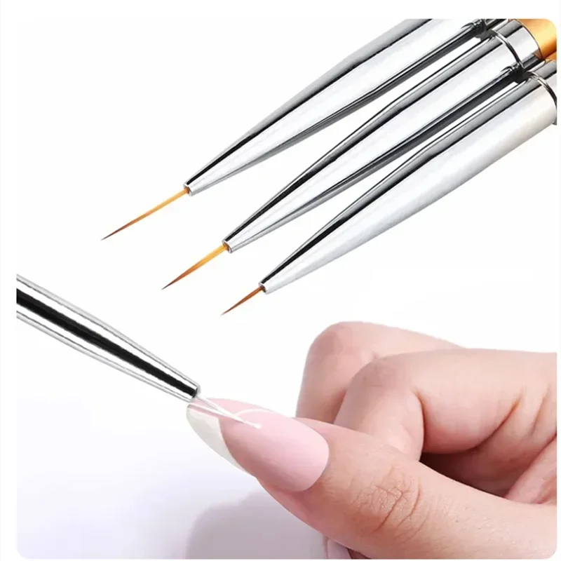 Multi‑Function Nail Art Brush Set For Color Drawing Nail Glue Extension French Stripe Eyeliner Design Salon DIY Manicure Supply