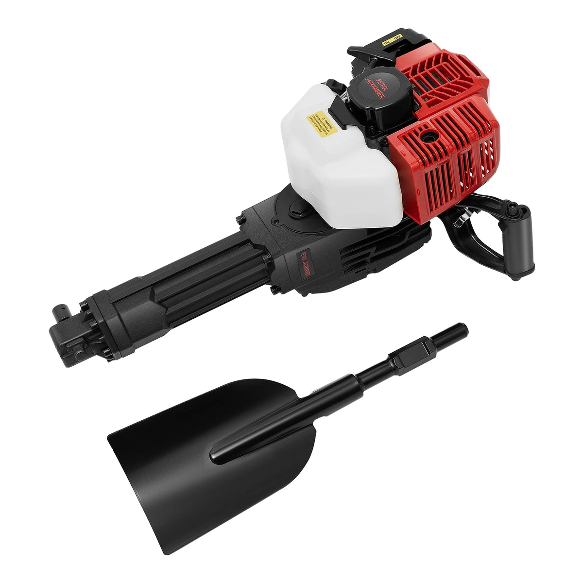Bymaocar 1900W Gas Powered Tree Digger 2-Stroke Excavator
