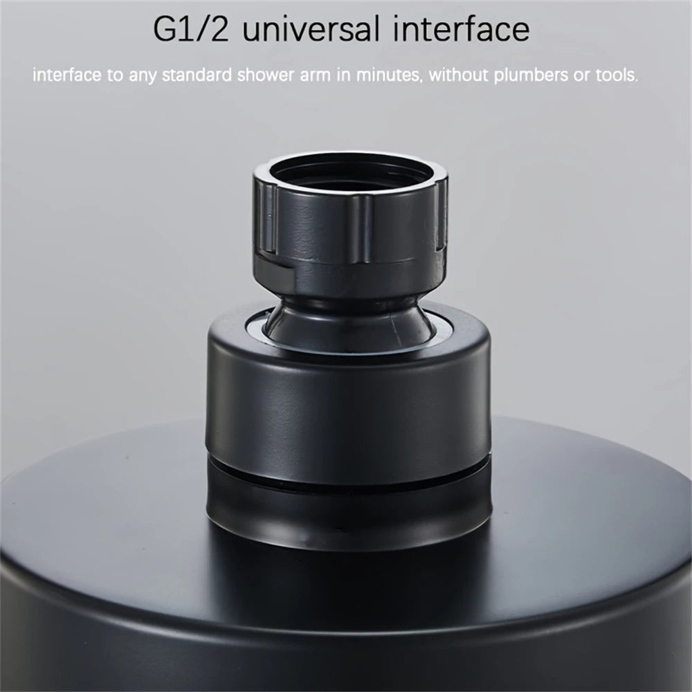 1 High-pressure Shower Head, Sturdy and Durable, Easy To Install, Essential for Household Use, Suitable for Bathrooms