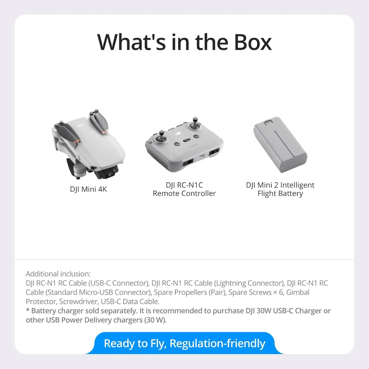 DJI Mini 3 Drones with Camera for Adults 4K, 38-min Flight Time, up to 32800ft (10km) Video Transmission, True Vertical Shooting, GPS Auto Return Integrated, Mini Drone with Camera for Beginners
