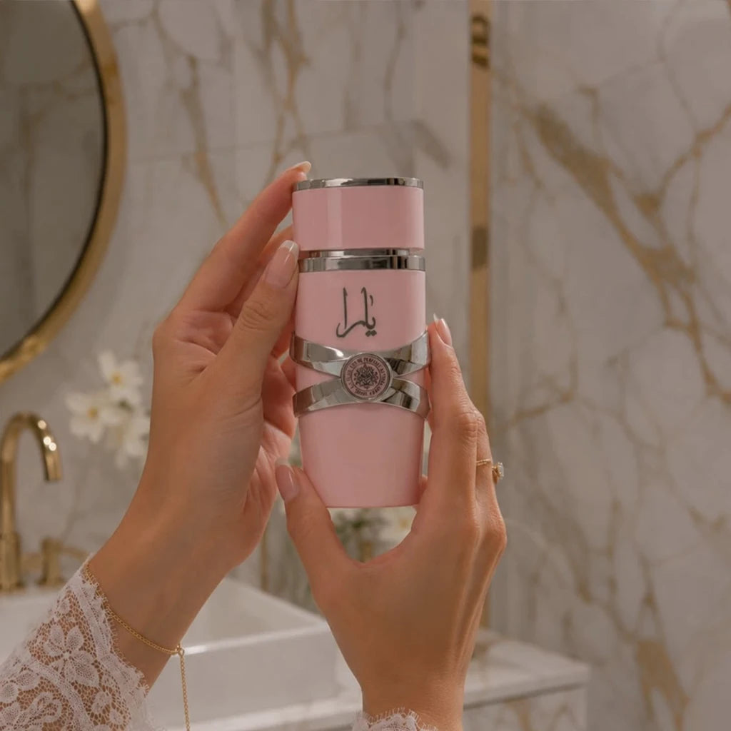 Arabic Luxury Perfume Yara Pink Eau de Parfum 100ml for Women Soft Sweet Vanilla Tropical Floral Aroma