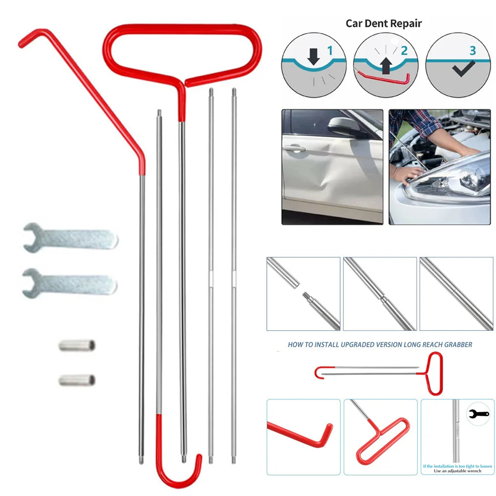 Car Window Lockout Kit With Air Wedge Pump For Auto