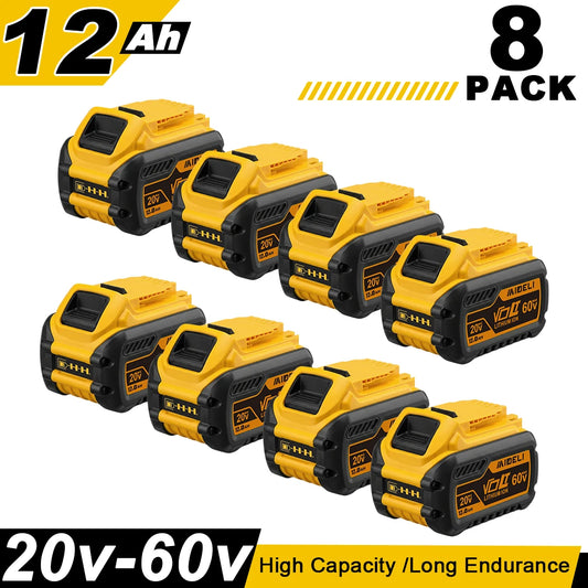Universal 20V 60V 12.0Ah Lithium Battery Compatible With DCB200 DCB606 DCB612