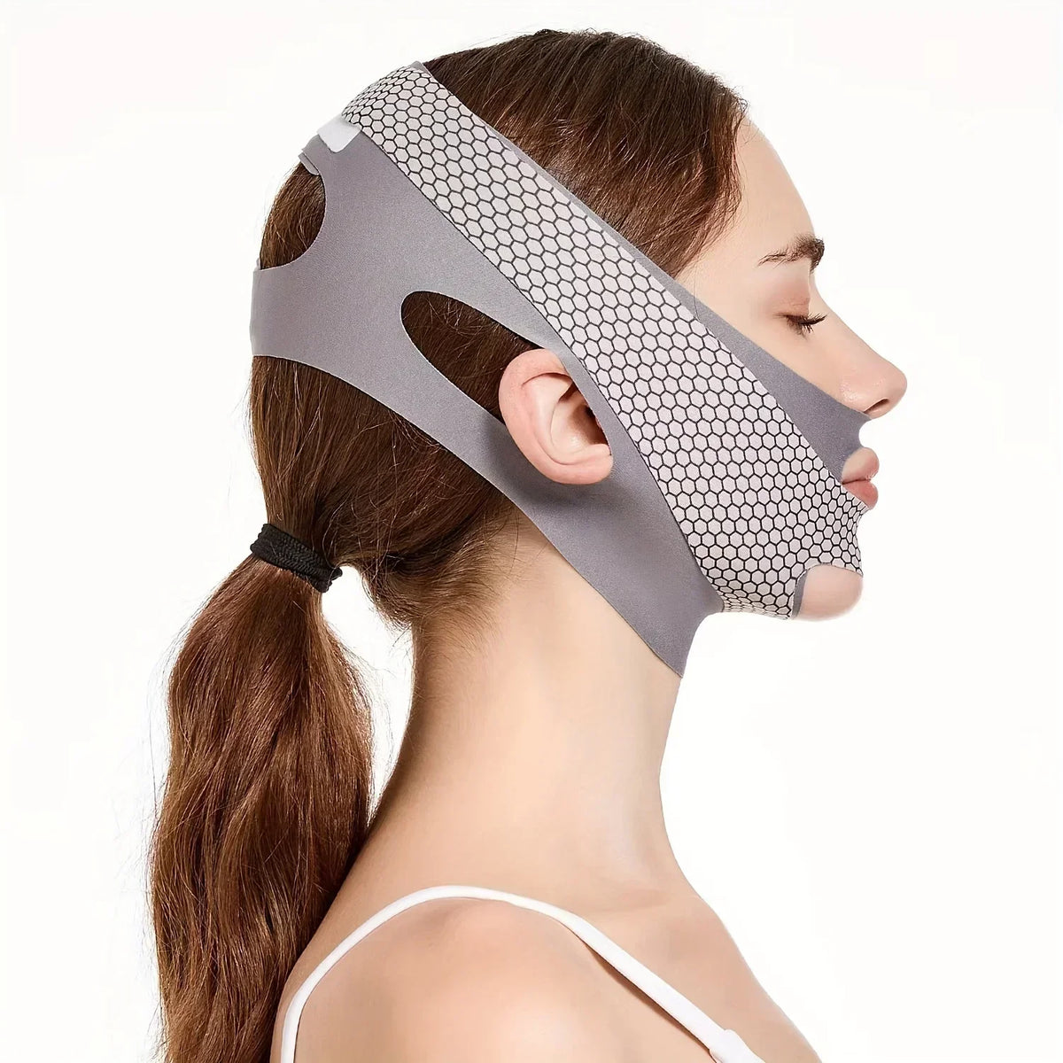 V Line Face Lifting Bandage Elastic Face Shaper for Jawline Double Chin Cheek Contour Support Women Facial Skin Care Tool