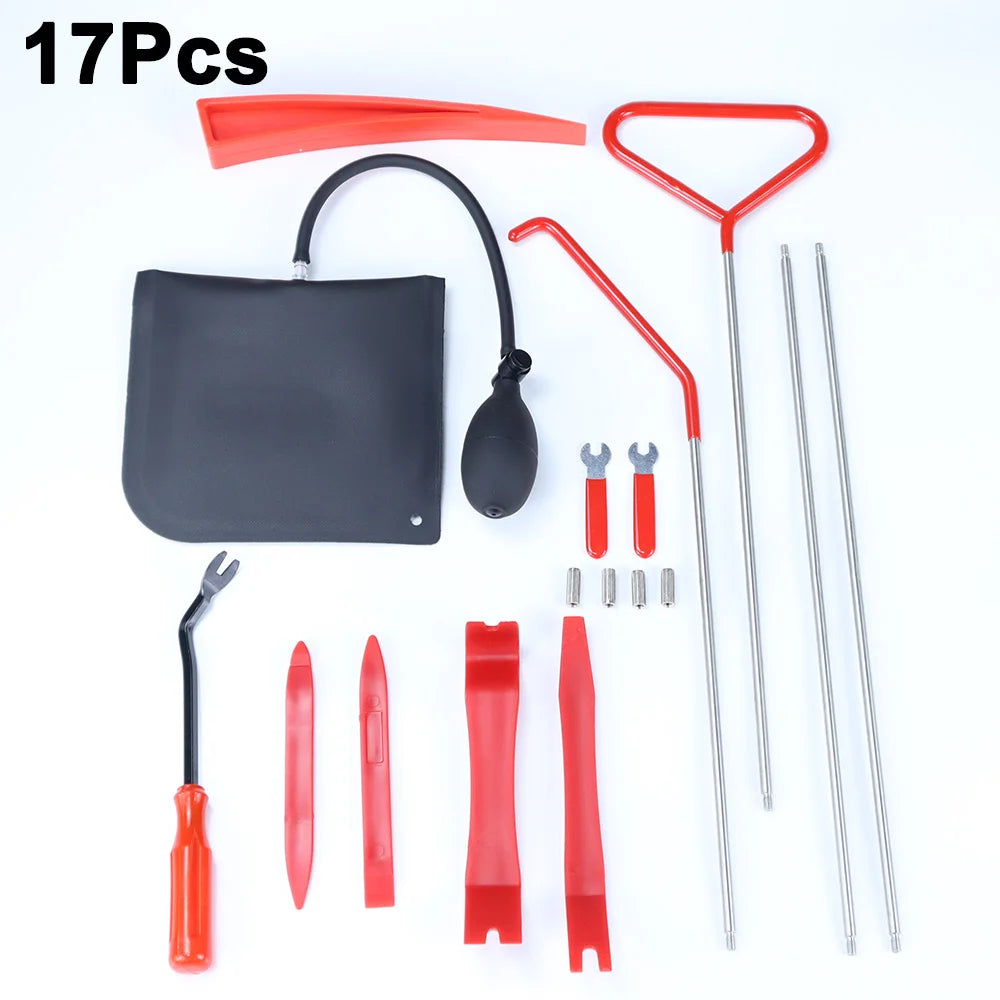 Car Window Lockout Kit With Air Wedge Pump For Auto