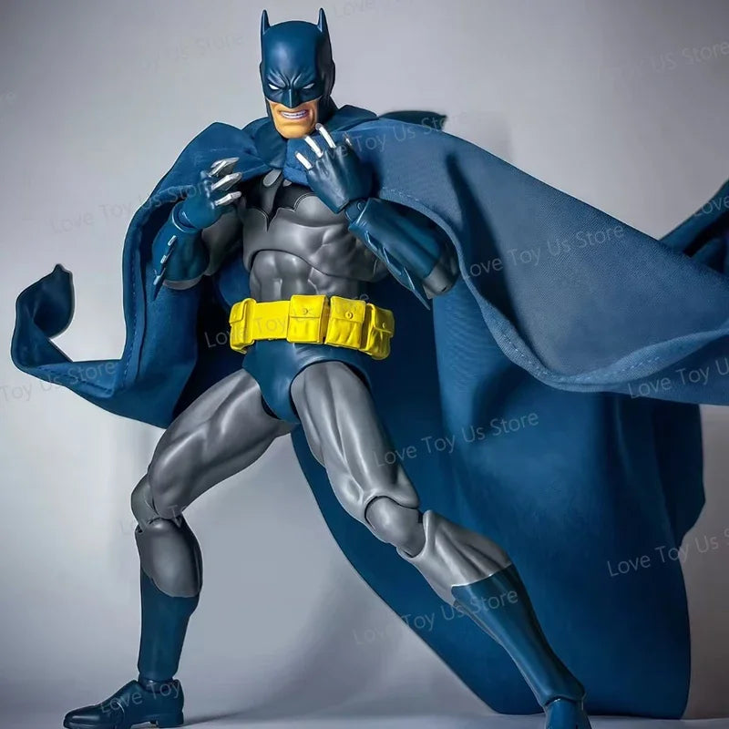 Hot-New CT Toys Batman Hush Blue Version Mafex 105 Bat Man Black Version Dc Anime Action Figure Figurine Model Statue Gifts Toys