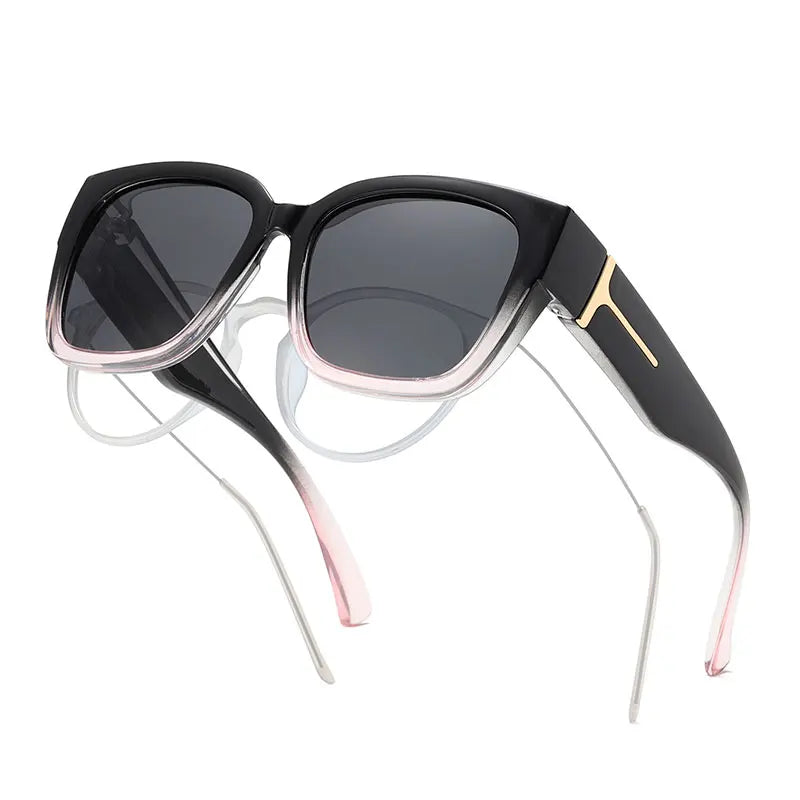 1/2Pcs Women's Fashionable and Simple High-Quality Glasses with Oversized Square Round Frame Design, Textured Decorative Glasses Suitable for Daily Casual Wear, Stylish Photoshoots, and Girls' Gatherings