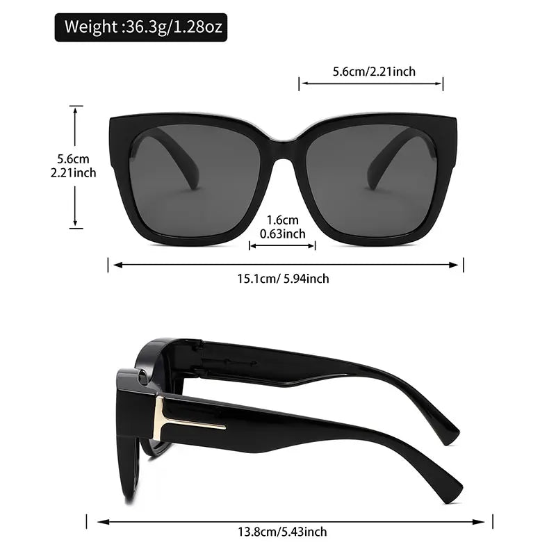 1/2Pcs Women's Fashionable and Simple High-Quality Glasses with Oversized Square Round Frame Design, Textured Decorative Glasses Suitable for Daily Casual Wear, Stylish Photoshoots, and Girls' Gatherings