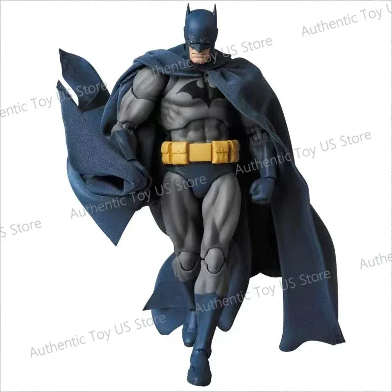 New CT Toys Blue Batman Hush Blue Mafex 105 Bat Man Black Version Dc Anime Action Figure Figurine Model Statue Gifts Toys