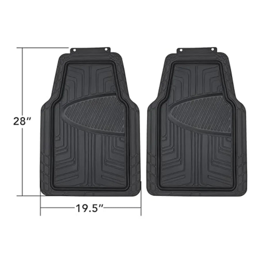 All Season Anti Slip Rubber Floor Mats For Cars SUVs