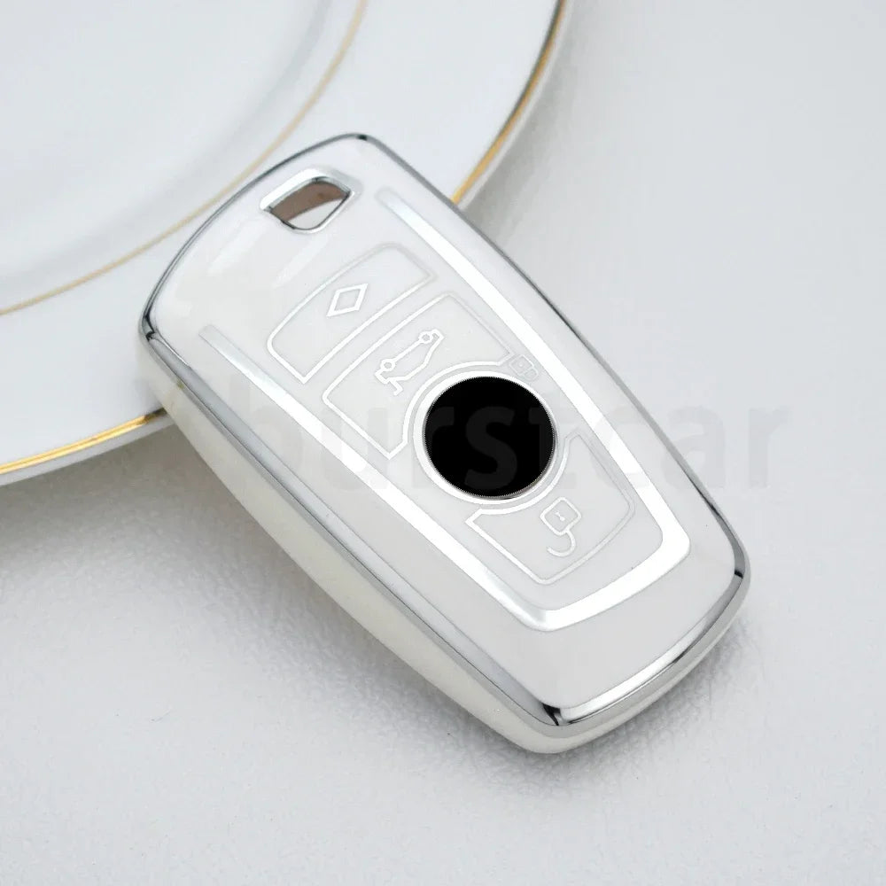 Soft TPU Car Remote Key Case Cover Fob For BMW F20 F30 G20 f31 F34 F10 G30 F11 X3 F25 X4 I3 M3 M4 1 3 5 Series Shell Accessories