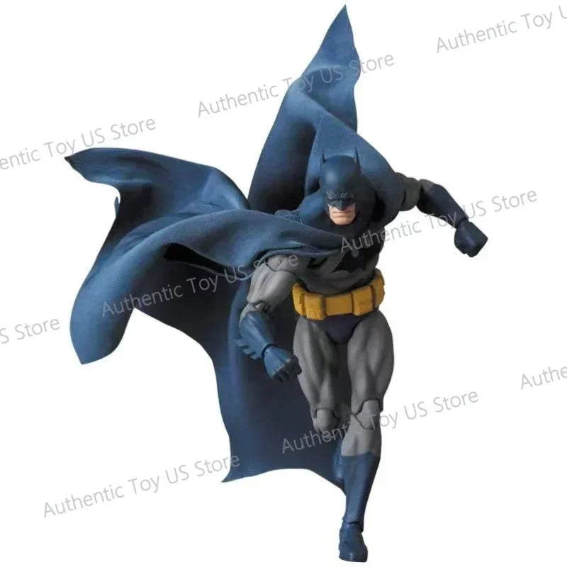 New CT Toys Blue Batman Hush Blue Mafex 105 Bat Man Black Version Dc Anime Action Figure Figurine Model Statue Gifts Toys