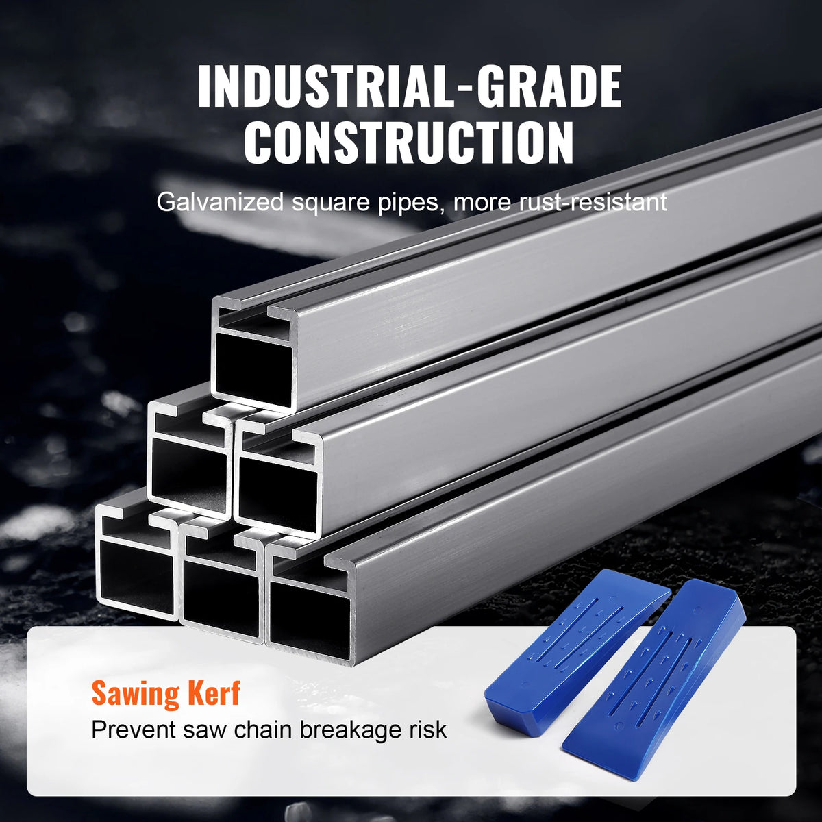 SucceBuy Chainsaw Mill Sawmill Guide Bar Chain Saw Planking Mill with 0.2"-11.81" Cutting Thickness for Builders Woodworker