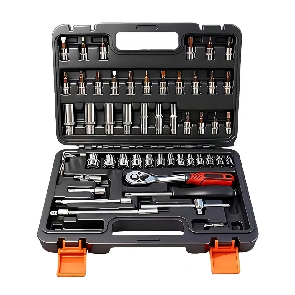 899/52 Professional Tool Kit, Multi-Functional Toolbox with Portable Design, Ideal for Home & Car Repairs, Perfect for DIY Enthusiasts and Professionals, Also Makes a Great Gift for Friends, Supports Local Delivery