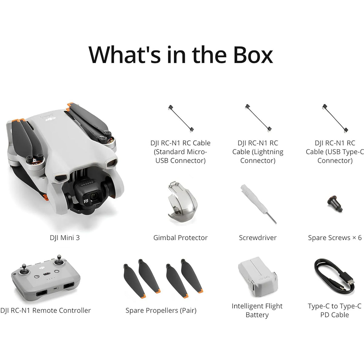 DJI Mini 3 Drones with Camera for Adults 4K, 38-min Flight Time, up to 32800ft (10km) Video Transmission, True Vertical Shooting, GPS Auto Return Integrated, Mini Drone with Camera for Beginners