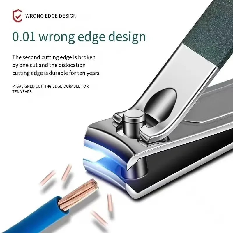 6-Piece Nail Care Set - High End Nail Scissors & Clippers for Men & Women, Portable Manicure Kit with Pouch