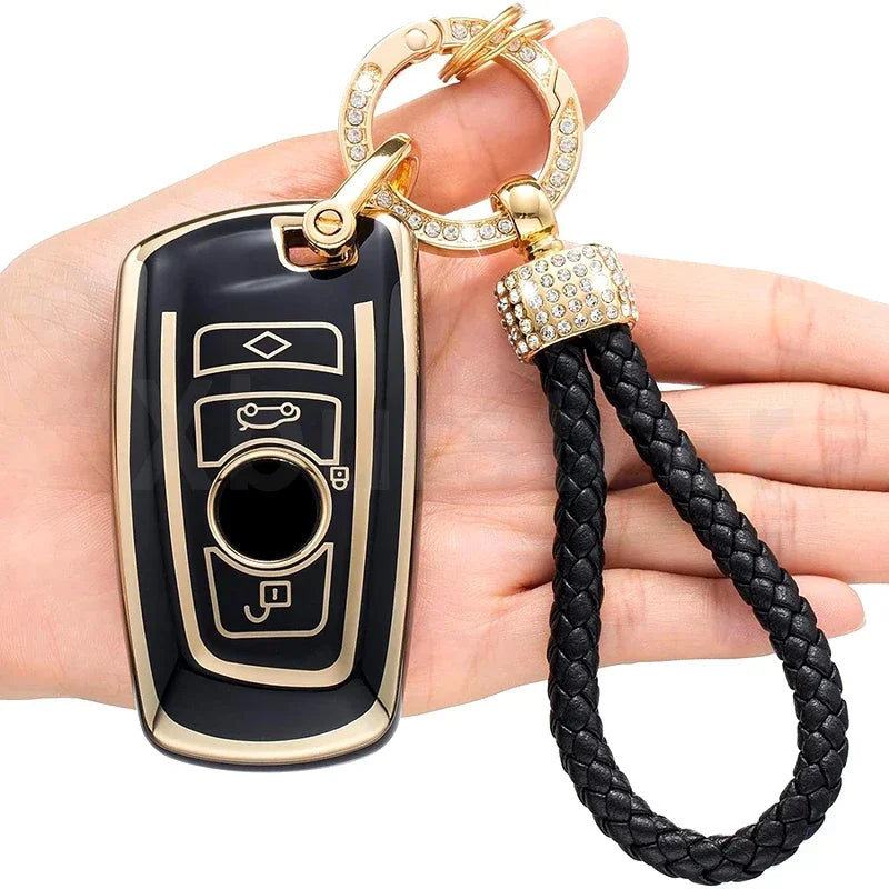 Soft TPU Car Remote Key Case Cover Fob For BMW F20 F30 G20 f31 F34 F10 G30 F11 X3 F25 X4 I3 M3 M4 1 3 5 Series Shell Accessories