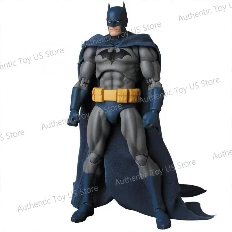 New CT Toys Blue Batman Hush Blue Mafex 105 Bat Man Black Version Dc Anime Action Figure Figurine Model Statue Gifts Toys