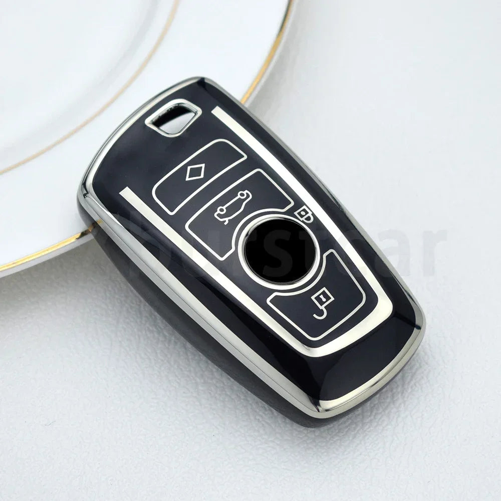 Soft TPU Car Remote Key Case Cover Fob For BMW F20 F30 G20 f31 F34 F10 G30 F11 X3 F25 X4 I3 M3 M4 1 3 5 Series Shell Accessories