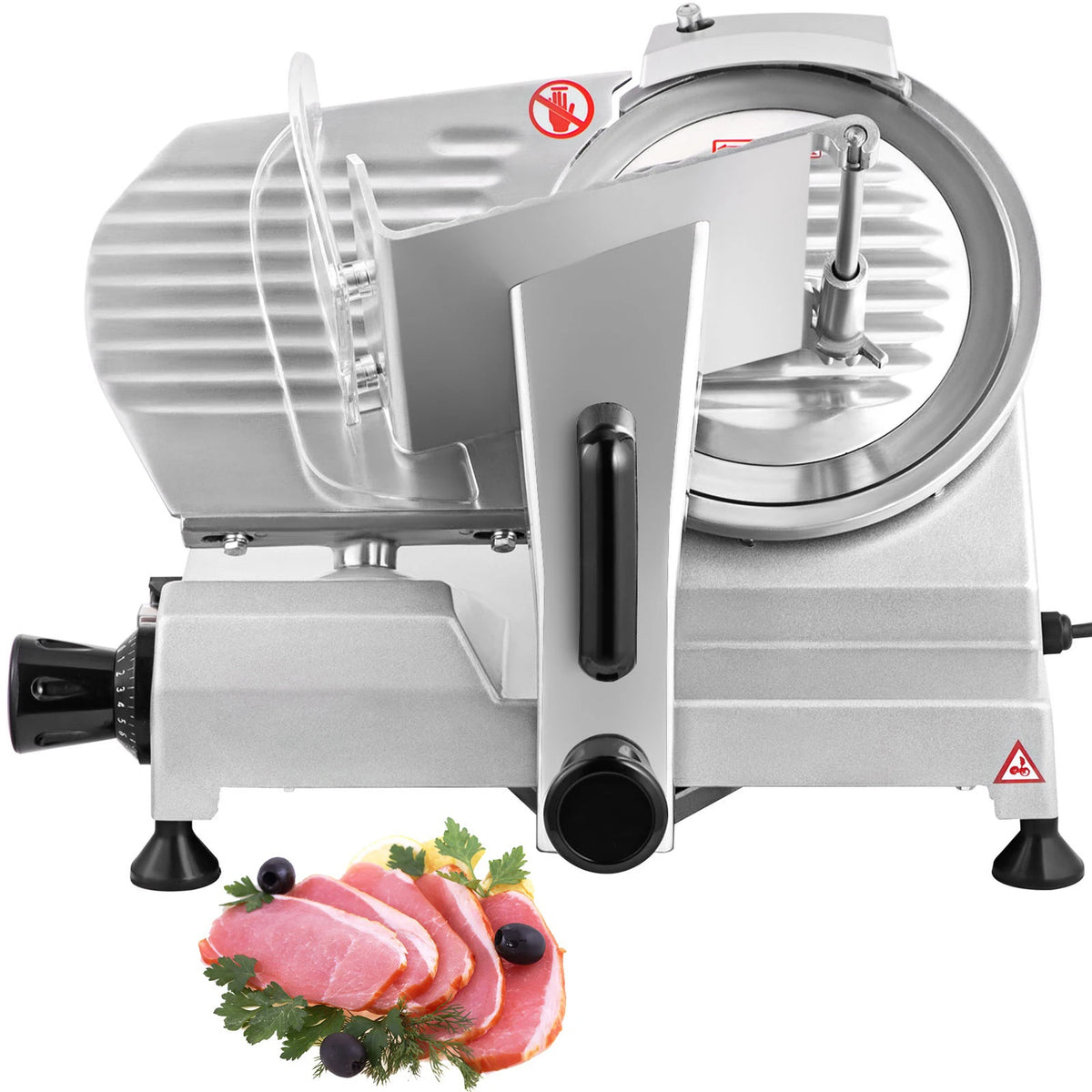 SucceBuy Electric Meat Slicer For Deli And Home Use