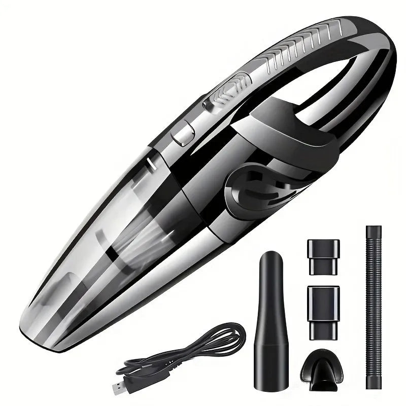 Cordless Portable Vacuum Cleaner For Car And Home USB Rechargeable