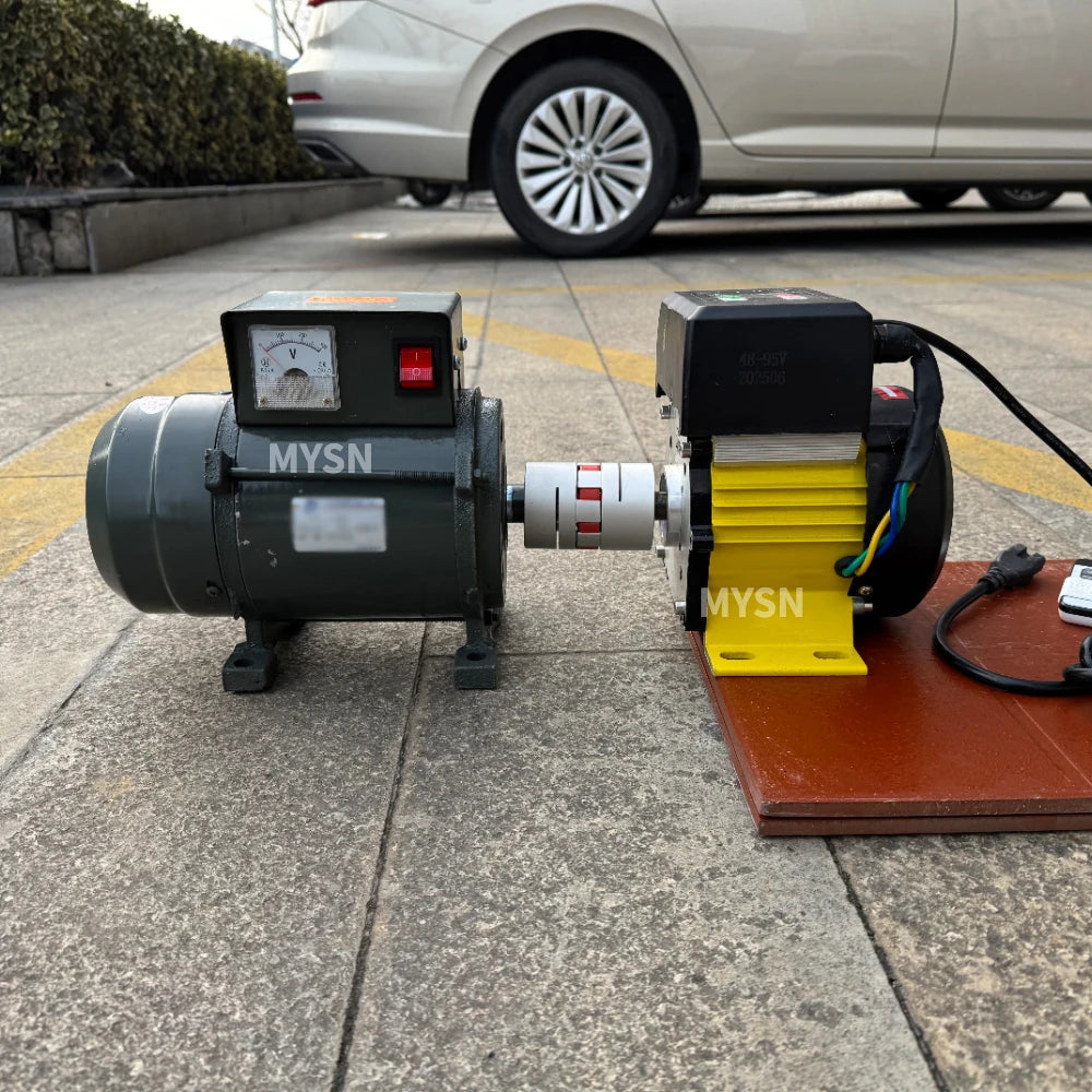 Free Energy 5KW 7KW Electric Generator 220V Magnetic Alternator 5000W Brushless Generator Set With Adjustable Speed Motor