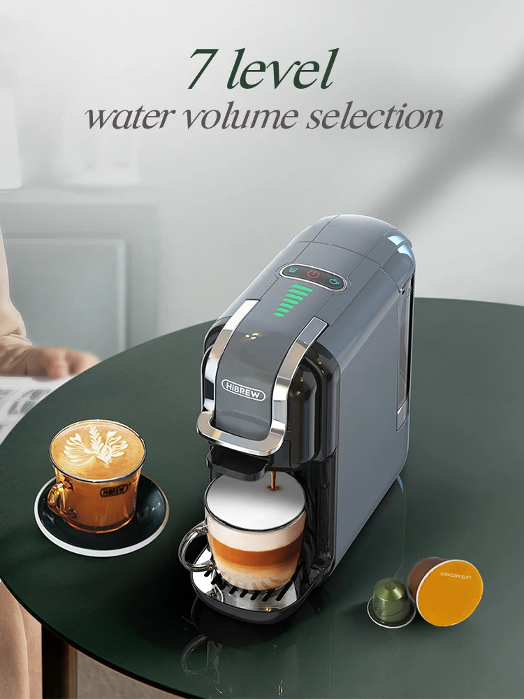 HiBREW 5 in 1 Capsule Coffee Machine Hot Cold Nespresso