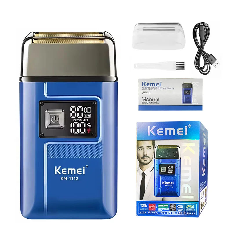 Kemei KM-2797 KM-1112 Professional Hair Clippers Kit Electric Shaver Male Hair Cutting Machine Men’s Cordless Trimmer for Salon