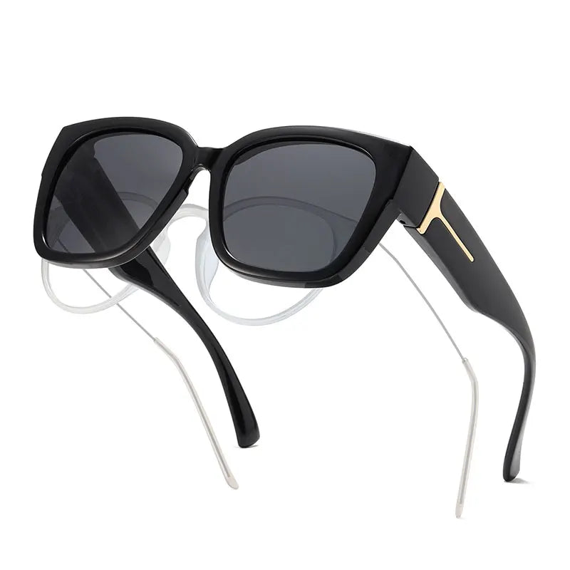 1/2Pcs Women's Fashionable and Simple High-Quality Glasses with Oversized Square Round Frame Design, Textured Decorative Glasses Suitable for Daily Casual Wear, Stylish Photoshoots, and Girls' Gatherings