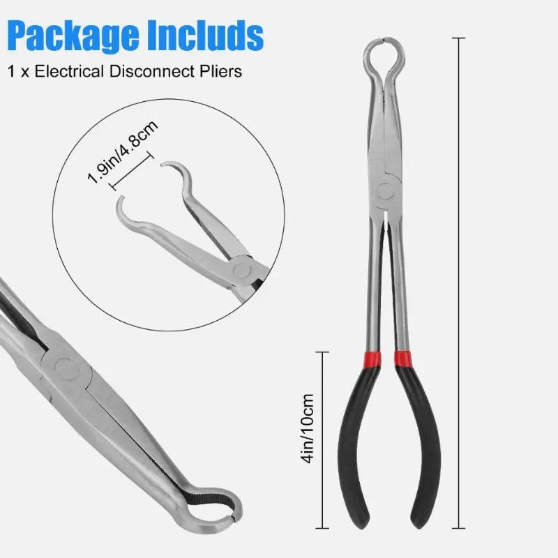 Spark Plug Boot Remover Pliers, Professional Car Spark Plug Wire Removal Tool High Voltage Cylinder Cable Clamp