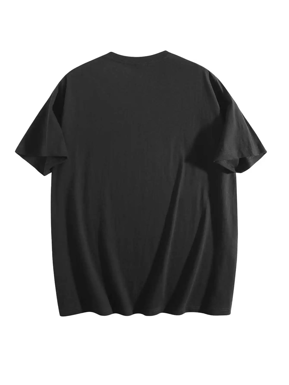 T Shirt for Men 2026 Summer 100% Cotton Short Sleeve Hip-Hop Graphic Basic Couple Tee Casual Y2k Tops Breathable Men Clothing
