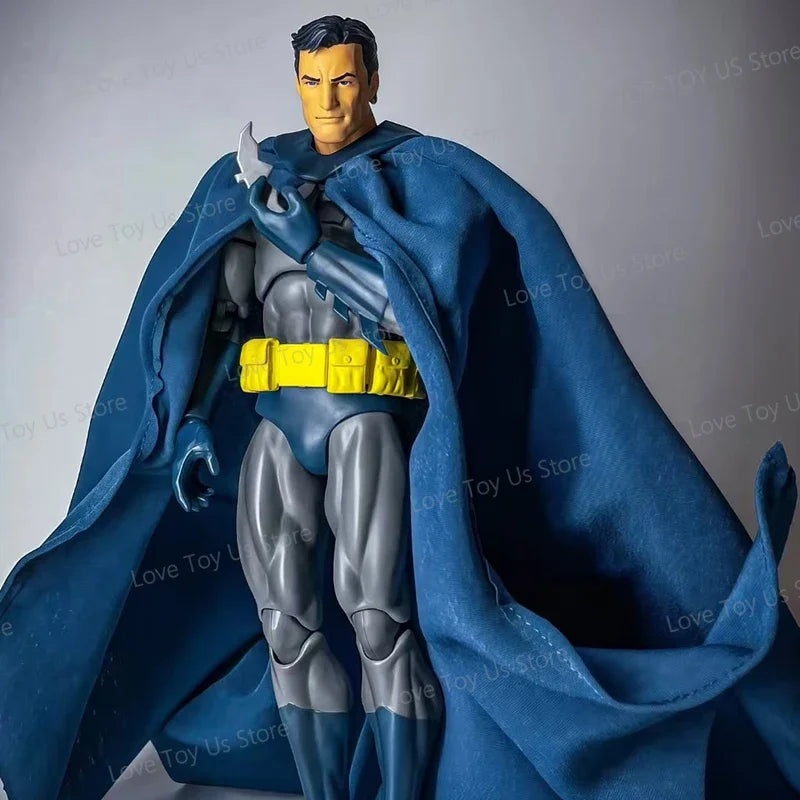 Hot-New CT Toys Batman Hush Blue Version Mafex 105 Bat Man Black Version Dc Anime Action Figure Figurine Model Statue Gifts Toys
