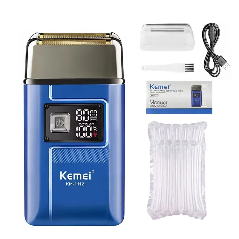 Kemei KM-2797 KM-1112 Professional Hair Clippers Kit Electric Shaver Male Hair Cutting Machine Men’s Cordless Trimmer for Salon