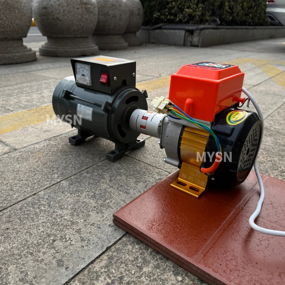 Free Energy 5KW 7KW Electric Generator 220V Magnetic Alternator 5000W Brushless Generator Set With Adjustable Speed Motor