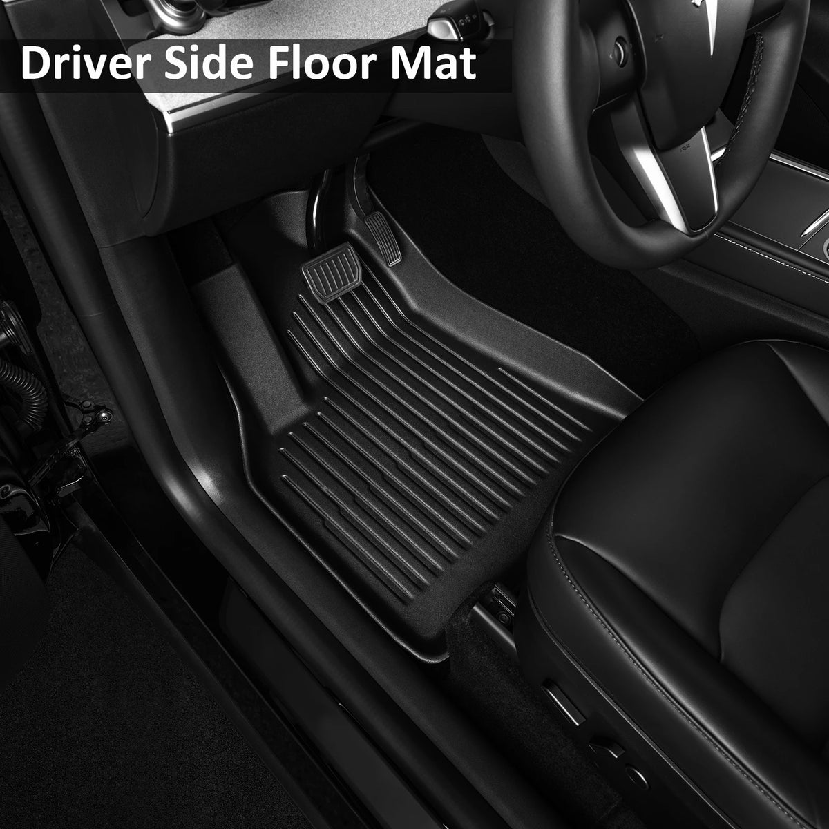 Model Y 7 Piece TPE All Weather Floor Mats CargoMat