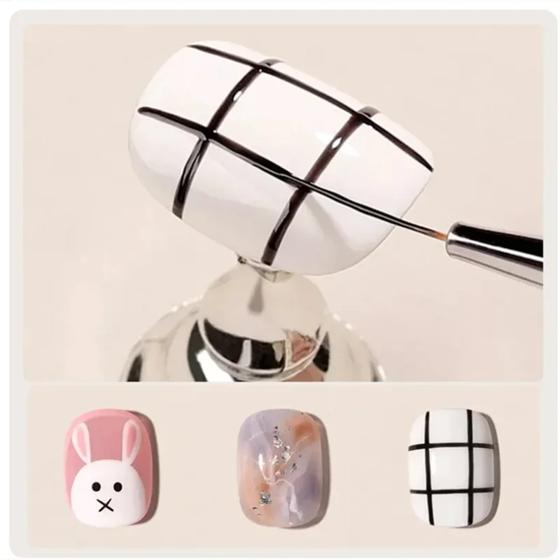 Multi‑Function Nail Art Brush Set For Color Drawing Nail Glue Extension French Stripe Eyeliner Design Salon DIY Manicure Supply