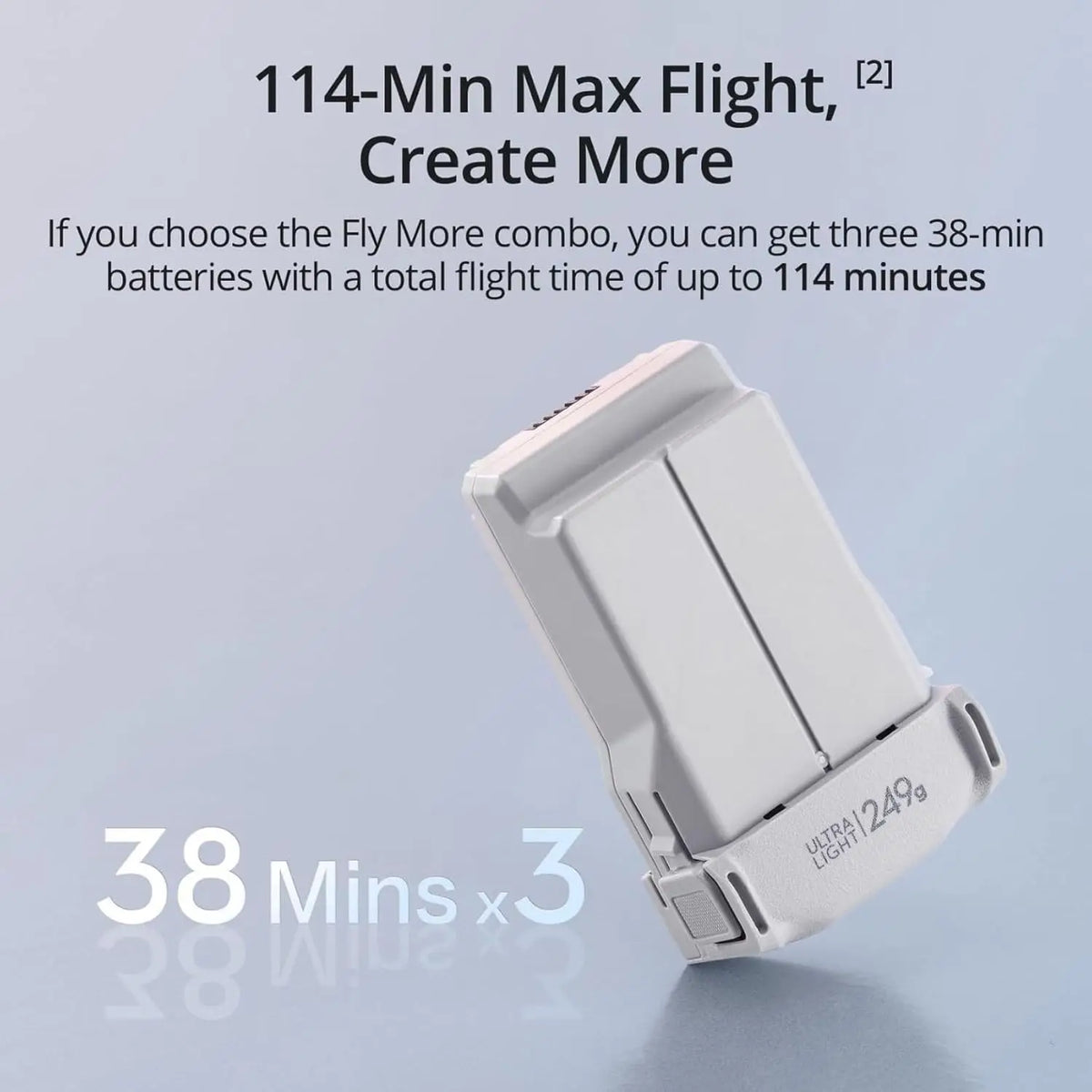 DJI Mini 3 Drones with Camera for Adults 4K, 38-min Flight Time, up to 32800ft (10km) Video Transmission, True Vertical Shooting, GPS Auto Return Integrated, Mini Drone with Camera for Beginners