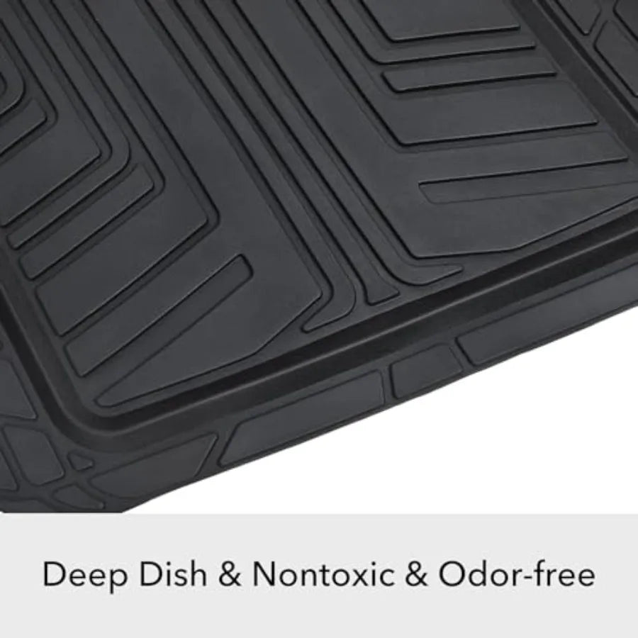 All Season Anti Slip Rubber Floor Mats For Cars SUVs