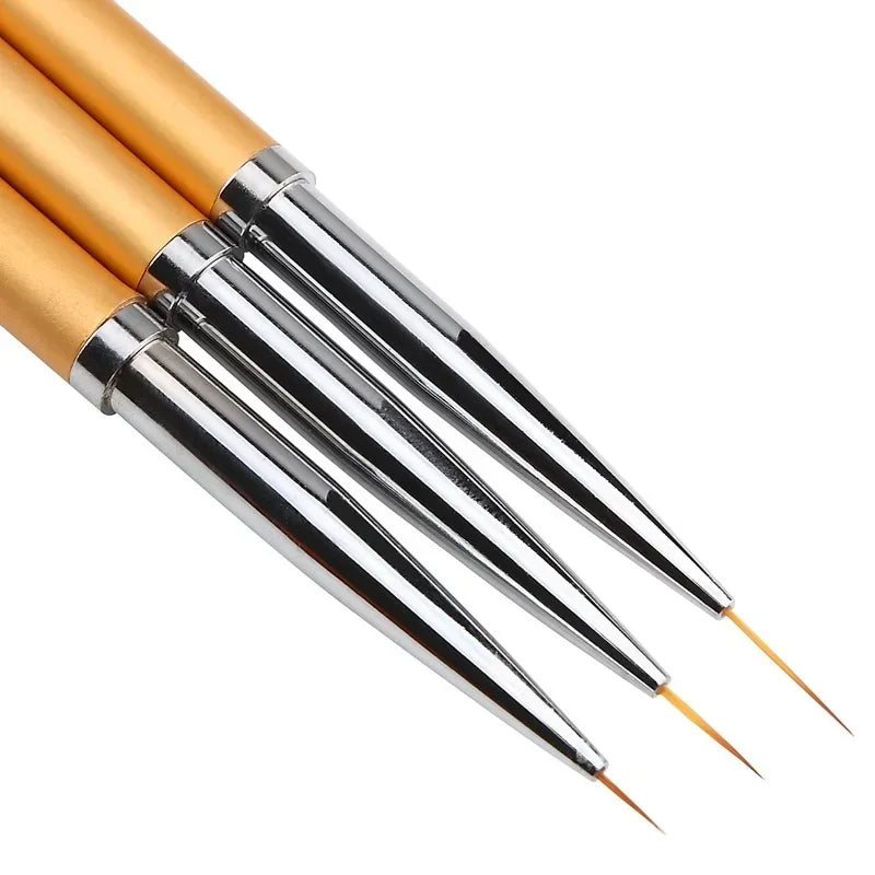 Multi‑Function Nail Art Brush Set For Color Drawing Nail Glue Extension French Stripe Eyeliner Design Salon DIY Manicure Supply
